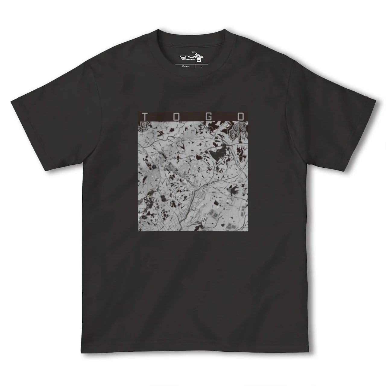 【東郷(愛知県)】地図柄ヘビーウェイトTシャツ