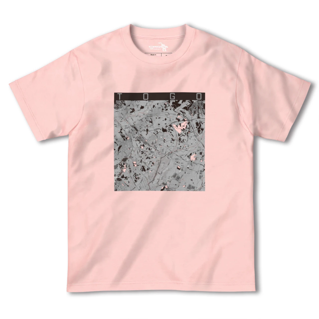 【東郷(愛知県)】地図柄ヘビーウェイトTシャツ