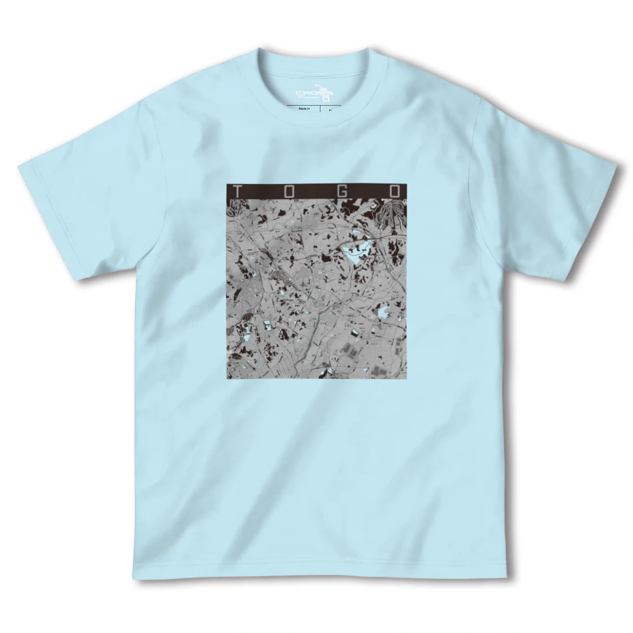 【東郷(愛知県)】地図柄ヘビーウェイトTシャツ
