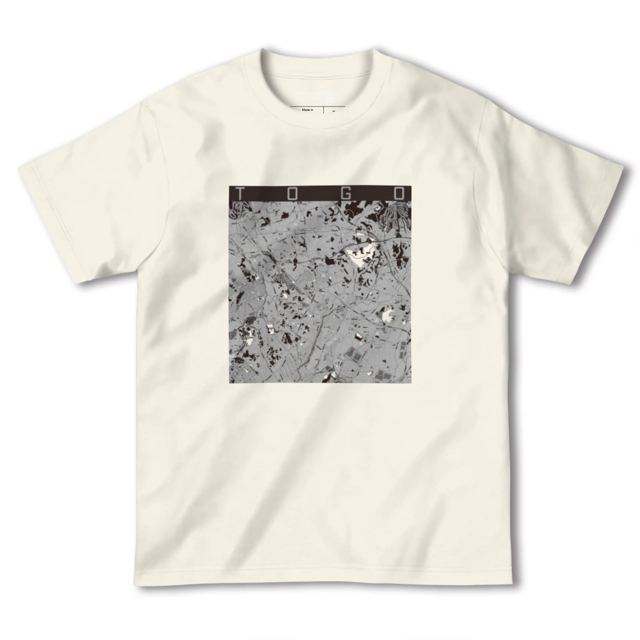 【東郷(愛知県)】地図柄ヘビーウェイトTシャツ
