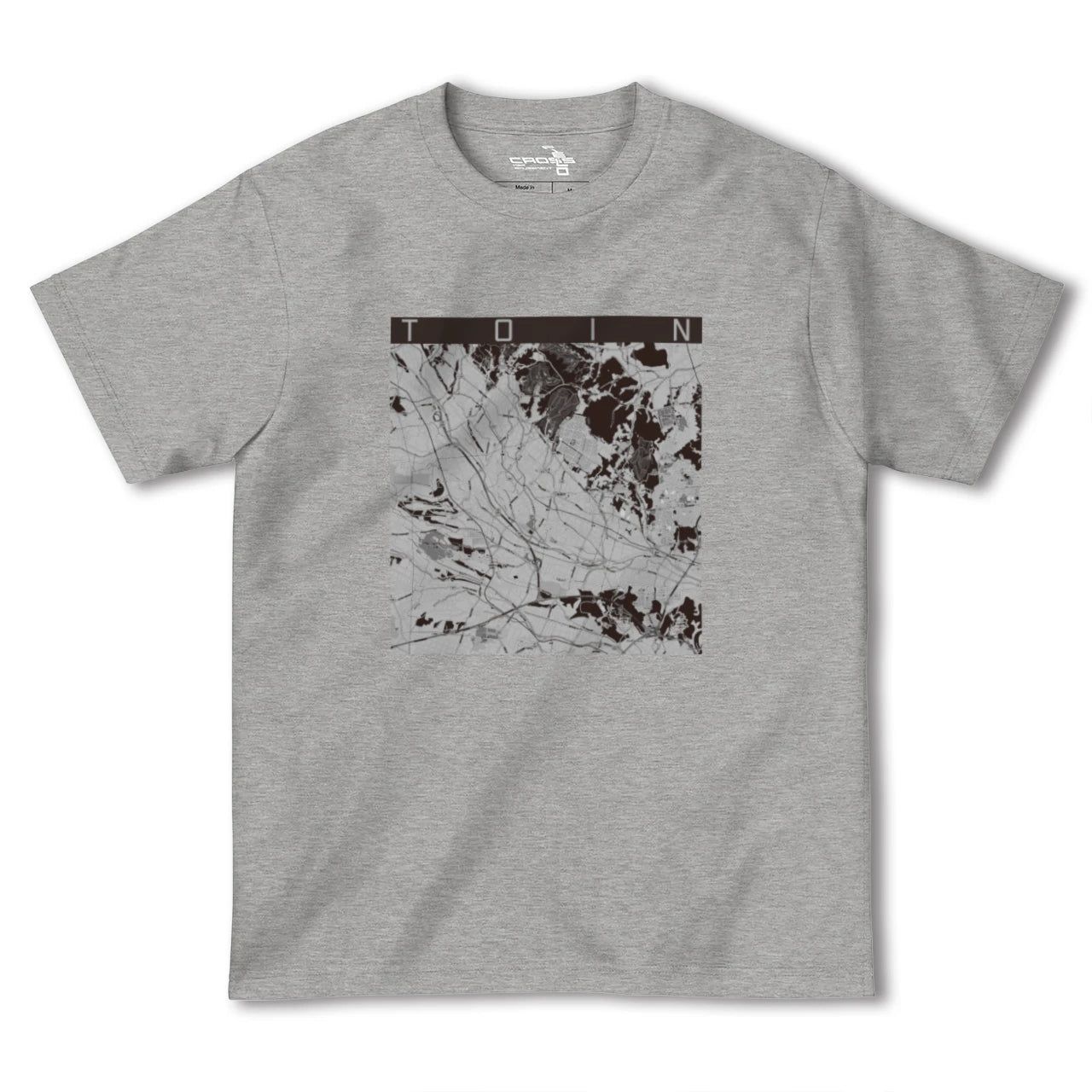 【東員(三重県)】地図柄ヘビーウェイトTシャツ