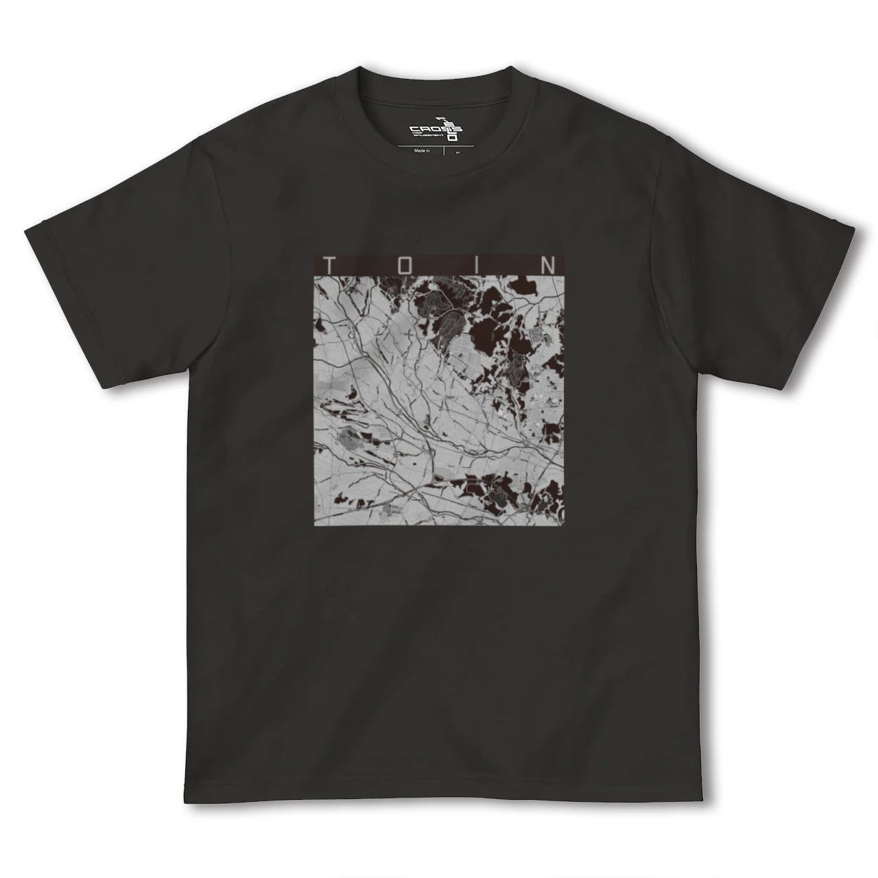 【東員(三重県)】地図柄ヘビーウェイトTシャツ