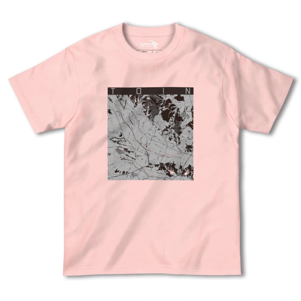 【東員(三重県)】地図柄ヘビーウェイトTシャツ