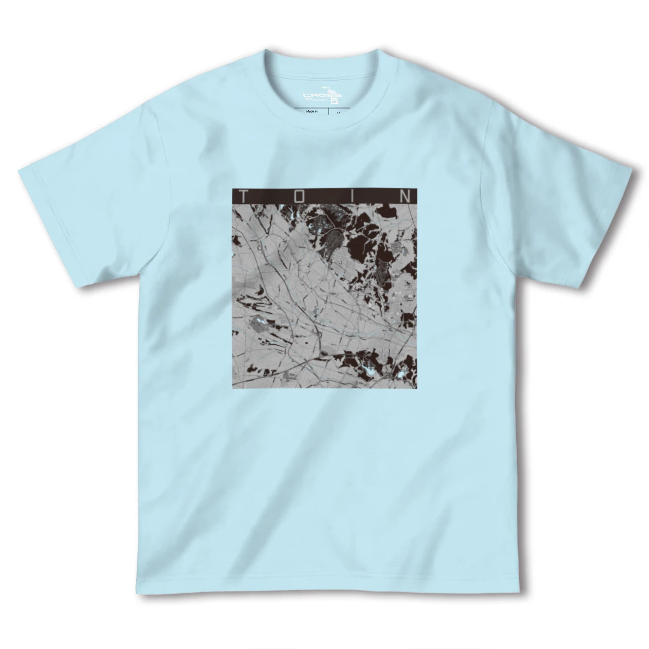 【東員(三重県)】地図柄ヘビーウェイトTシャツ