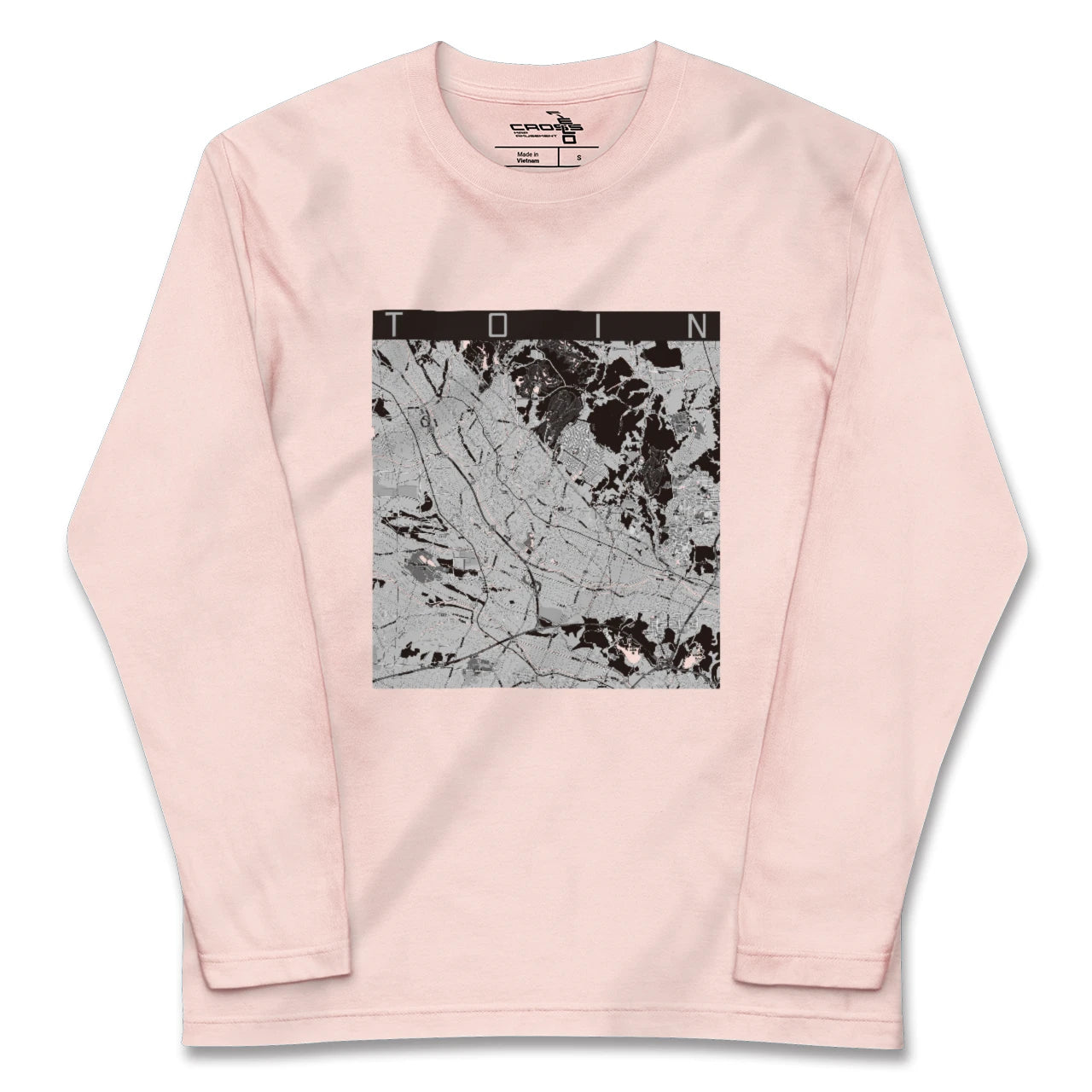 【東員(三重県)】地図柄ロングスリーブTシャツ