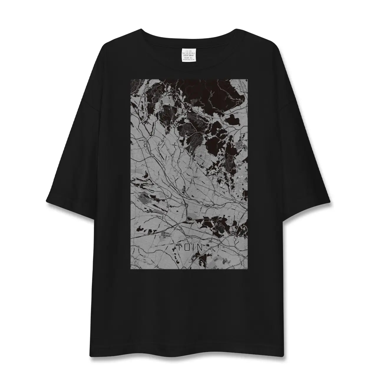 【東員(三重県)】地図柄ビッグシルエットTシャツ
