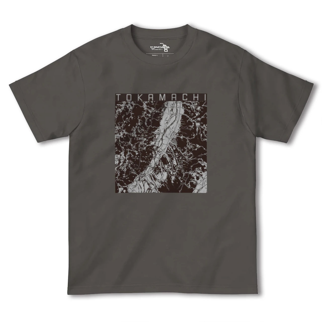 【十日町(新潟県)】地図柄ヘビーウェイトTシャツ