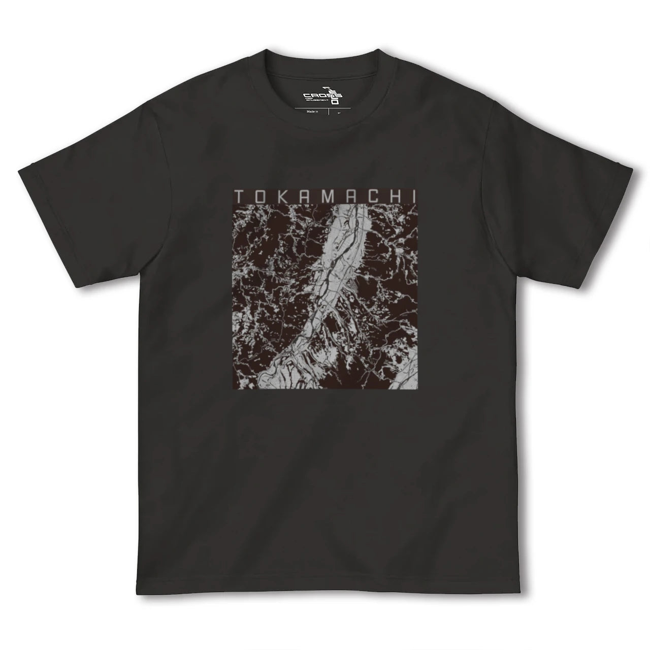 【十日町(新潟県)】地図柄ヘビーウェイトTシャツ