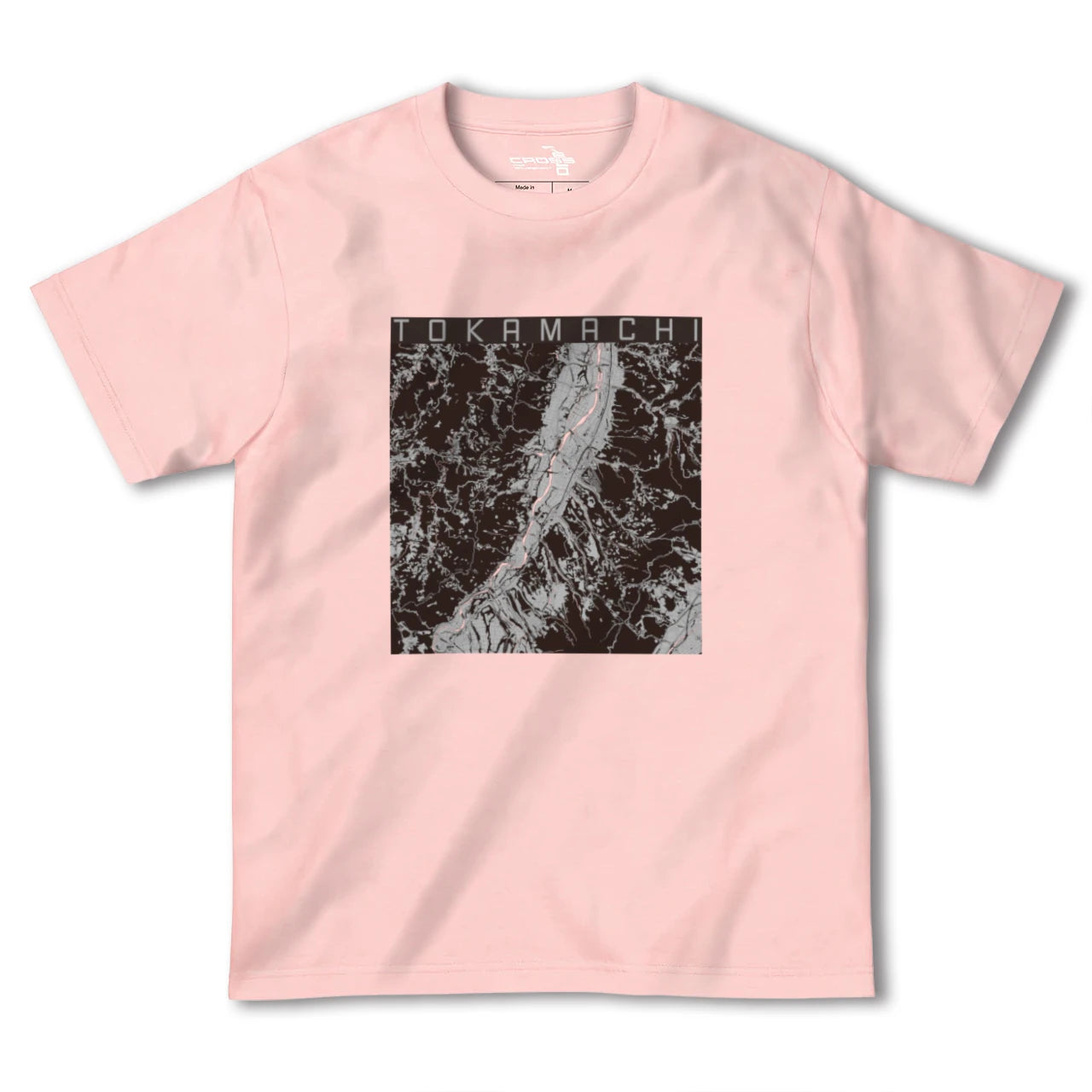 【十日町(新潟県)】地図柄ヘビーウェイトTシャツ