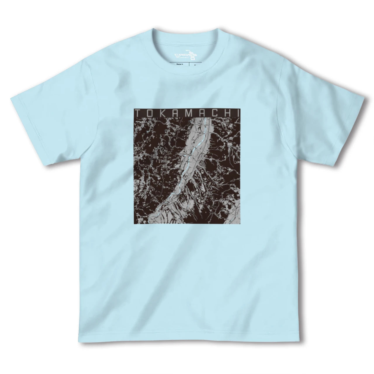 【十日町(新潟県)】地図柄ヘビーウェイトTシャツ