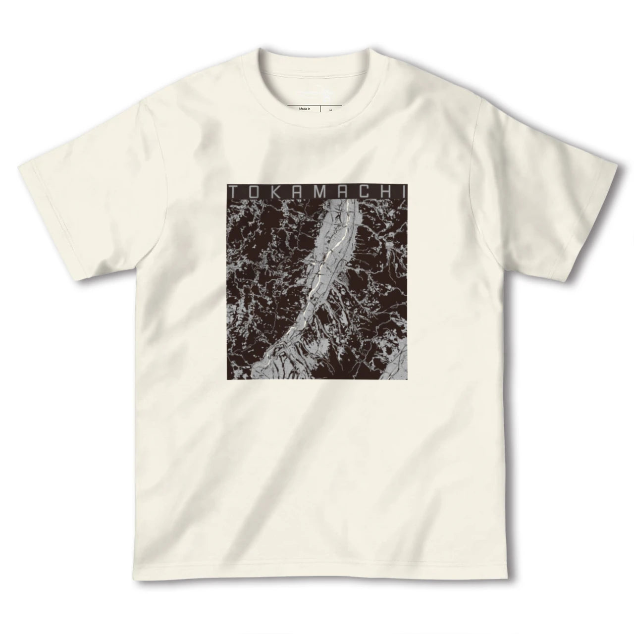 【十日町(新潟県)】地図柄ヘビーウェイトTシャツ