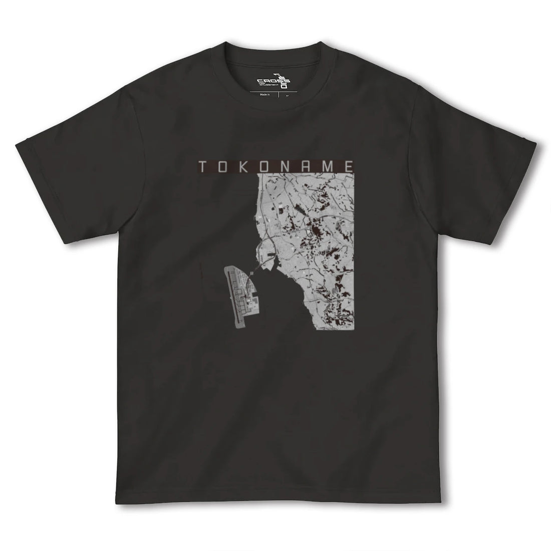 【常滑(愛知県)】地図柄ヘビーウェイトTシャツ