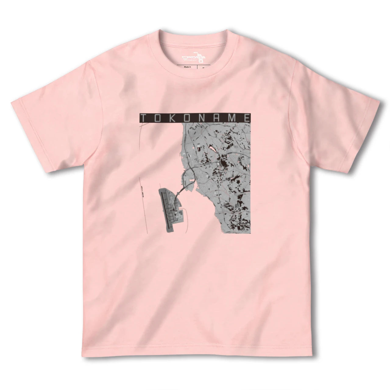 【常滑(愛知県)】地図柄ヘビーウェイトTシャツ