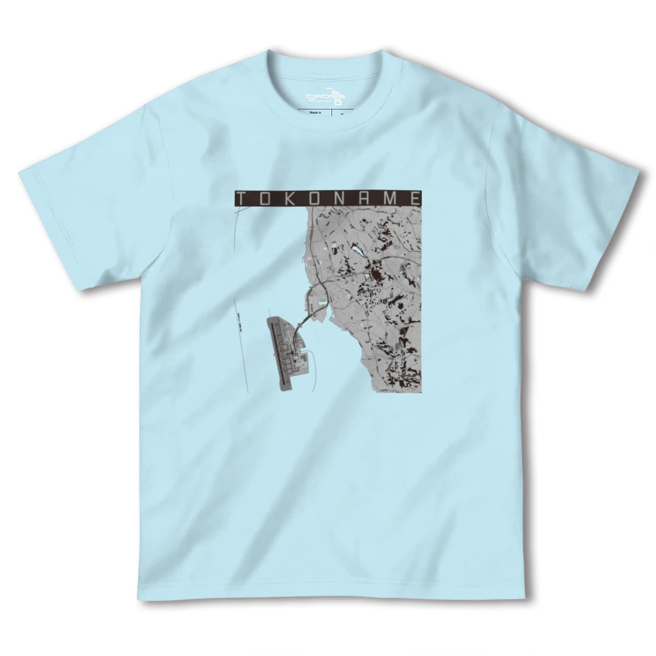 【常滑(愛知県)】地図柄ヘビーウェイトTシャツ