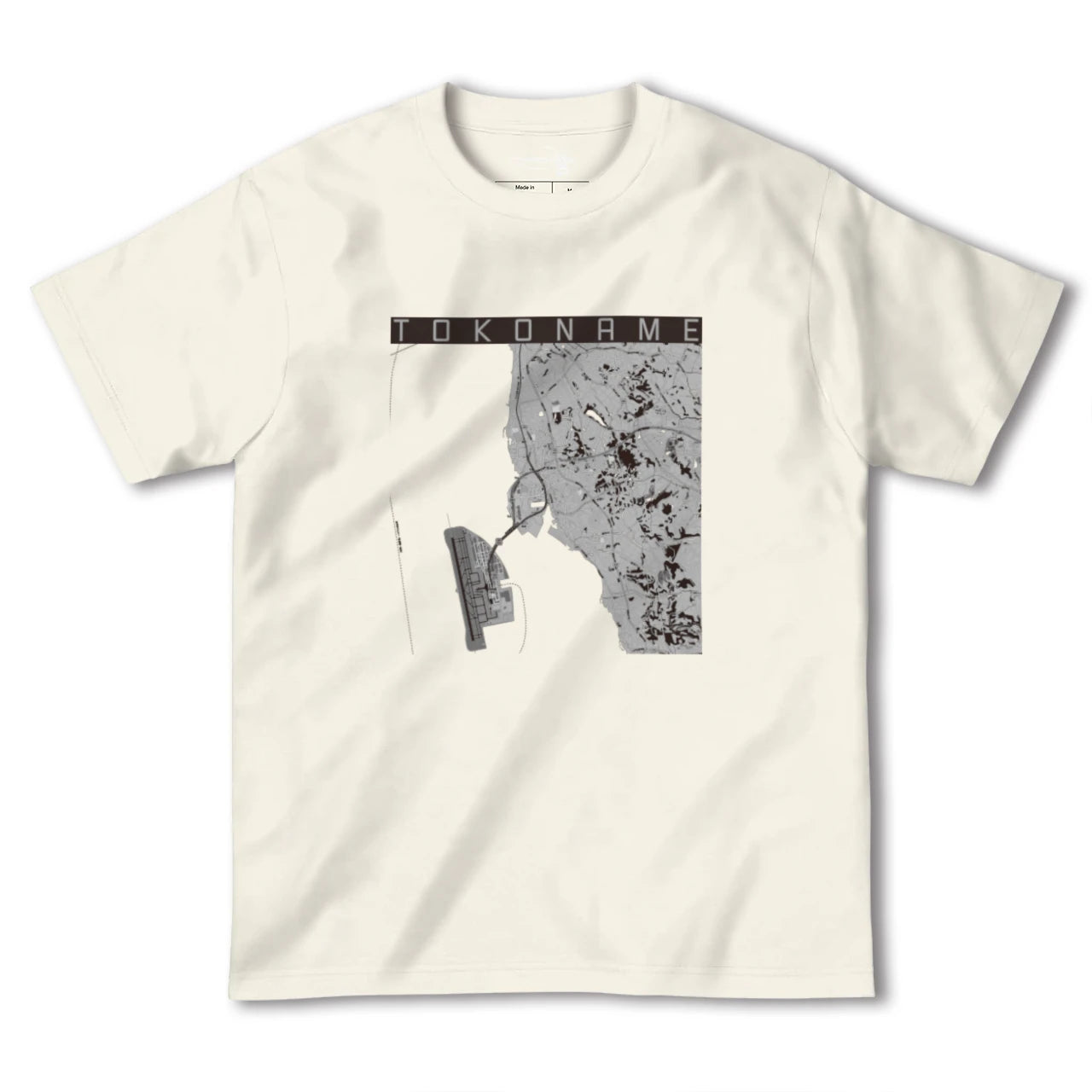 【常滑(愛知県)】地図柄ヘビーウェイトTシャツ