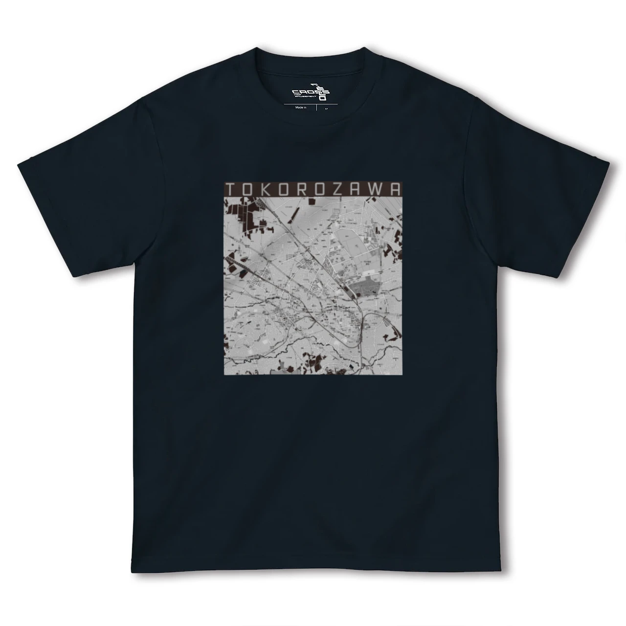 【所沢2(埼玉県)】地図柄ヘビーウェイトTシャツ