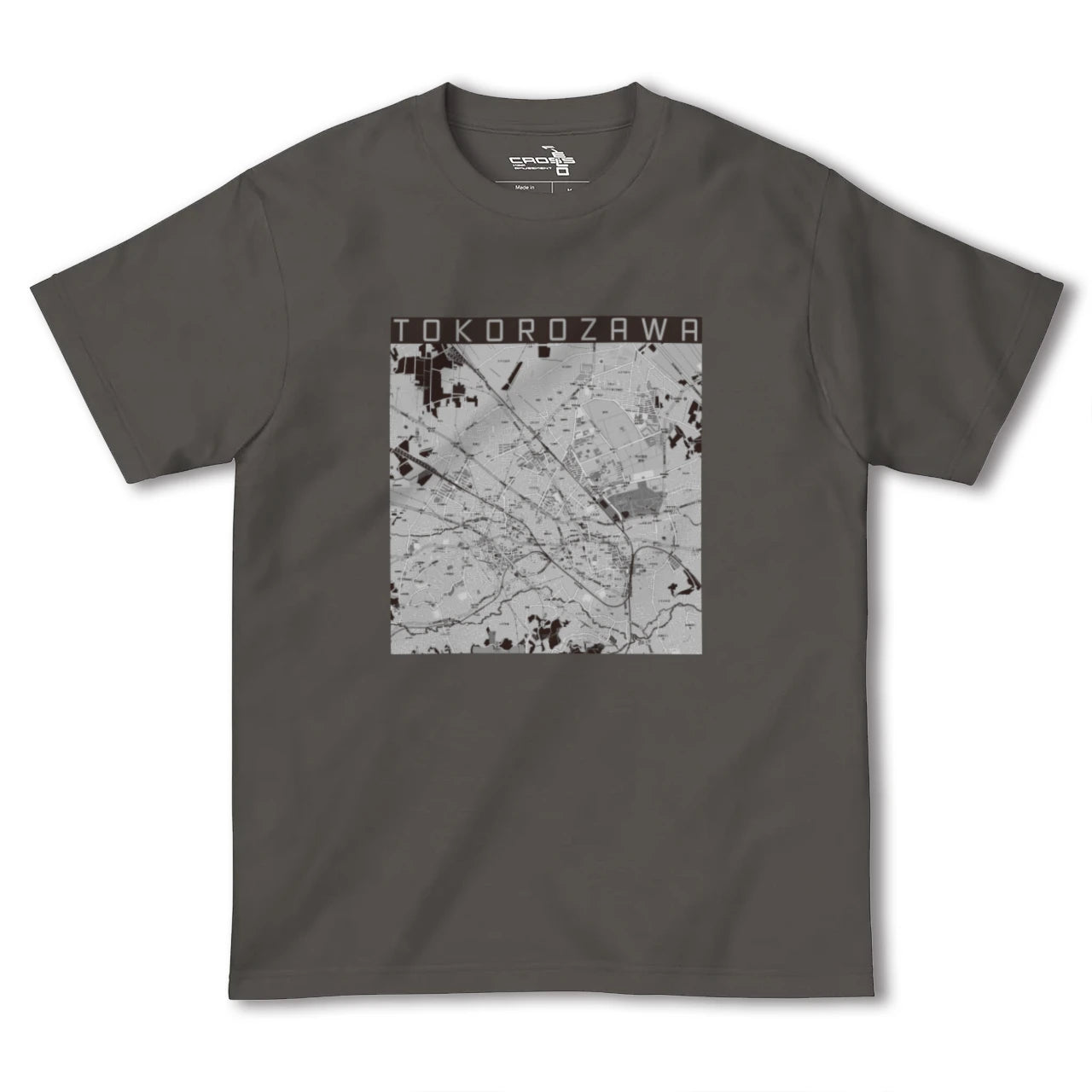 【所沢2(埼玉県)】地図柄ヘビーウェイトTシャツ