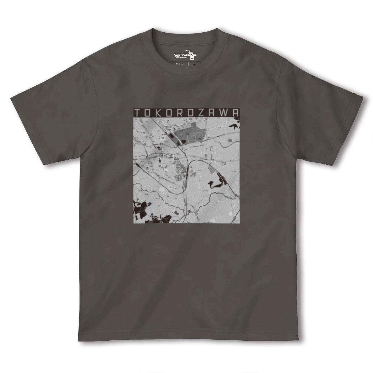 【所沢(埼玉県)】地図柄ヘビーウェイトTシャツ