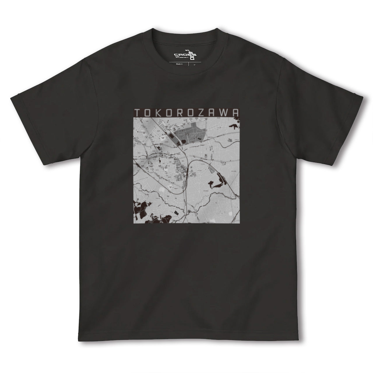 【所沢(埼玉県)】地図柄ヘビーウェイトTシャツ