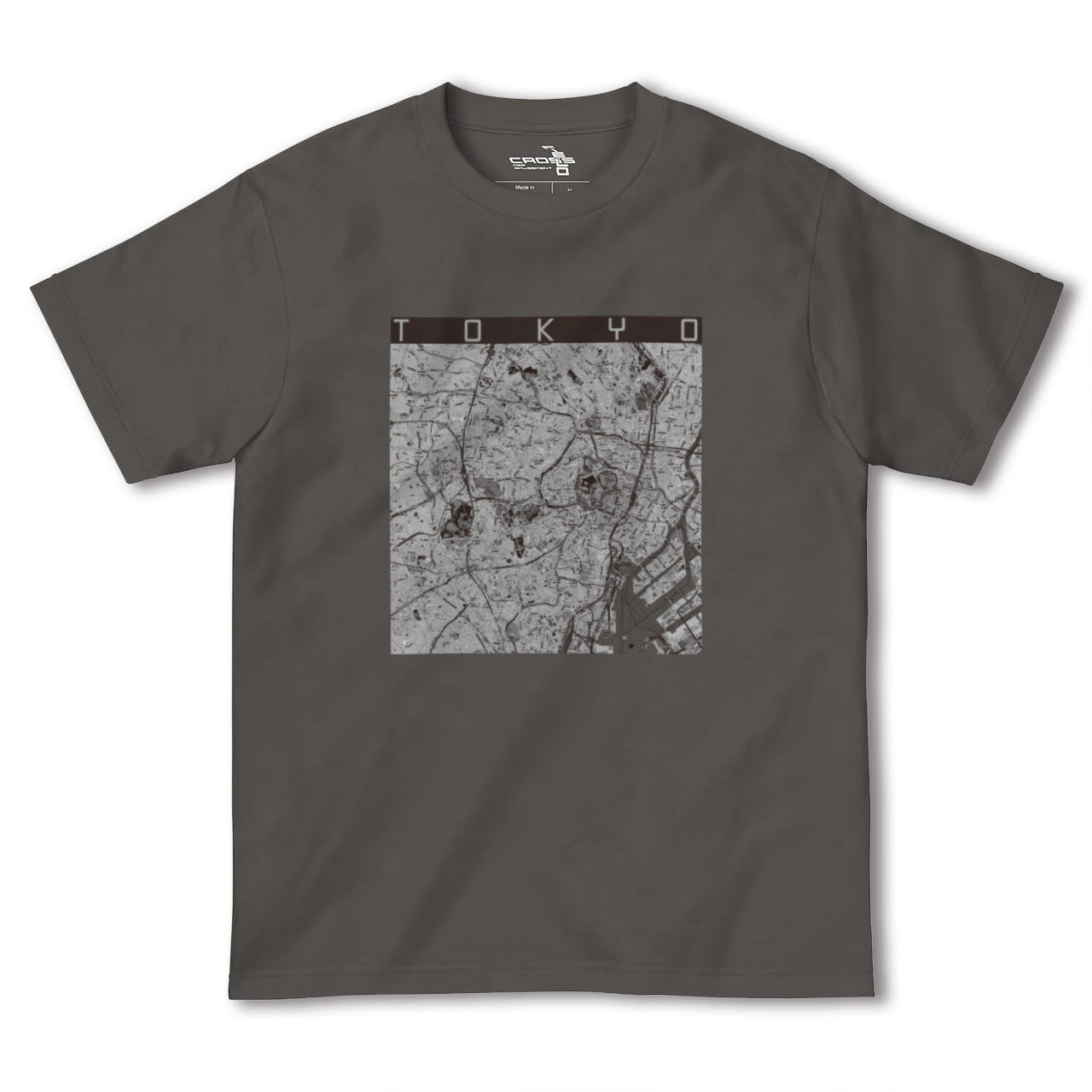 【東京2(東京都)】地図柄ヘビーウェイトTシャツ