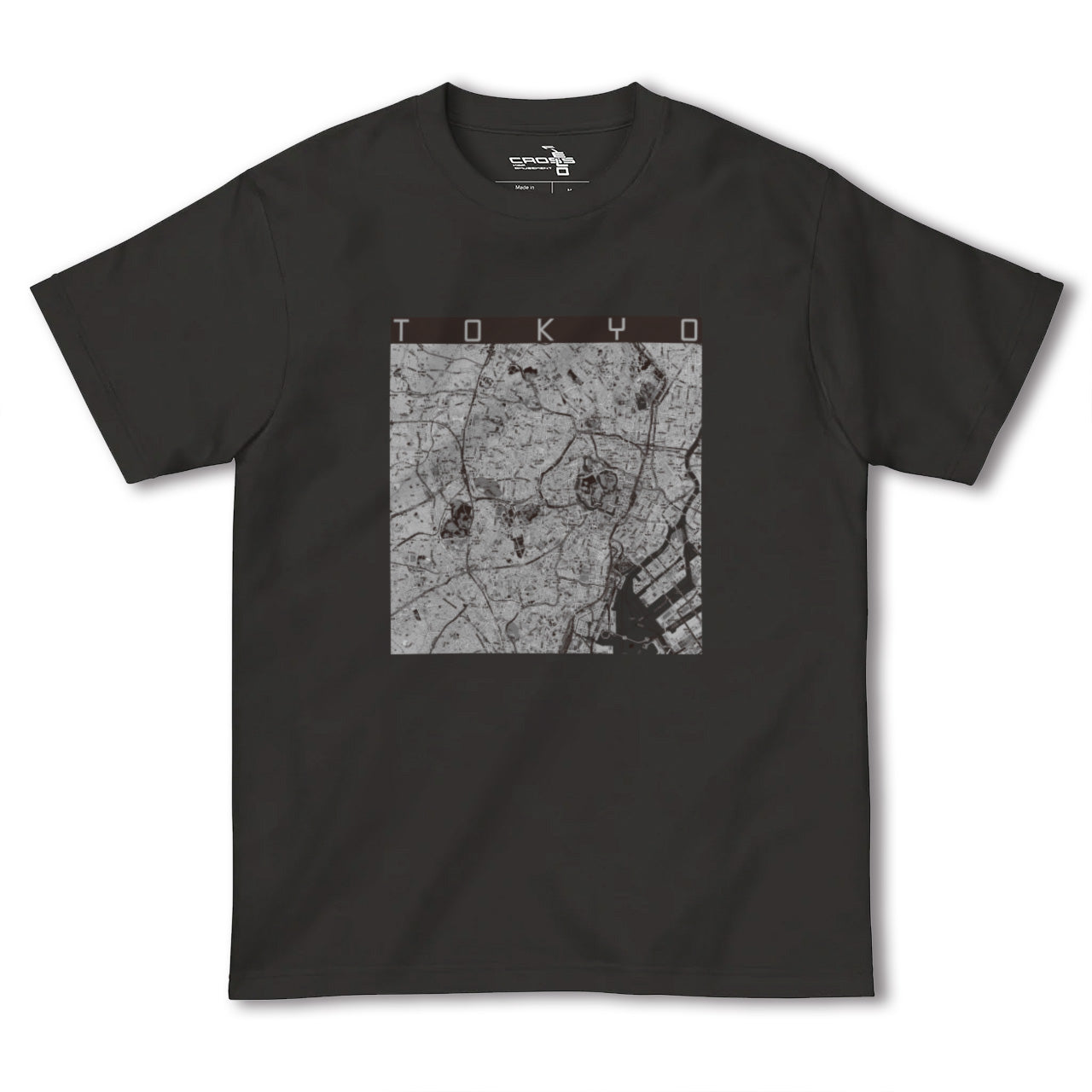 【東京2(東京都)】地図柄ヘビーウェイトTシャツ
