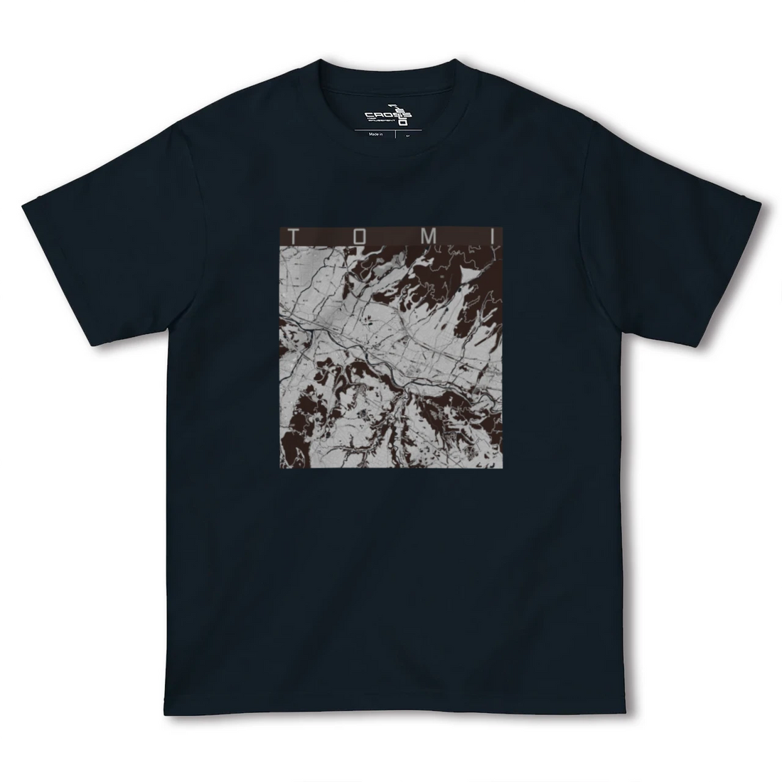 【東御(長野県)】地図柄ヘビーウェイトTシャツ