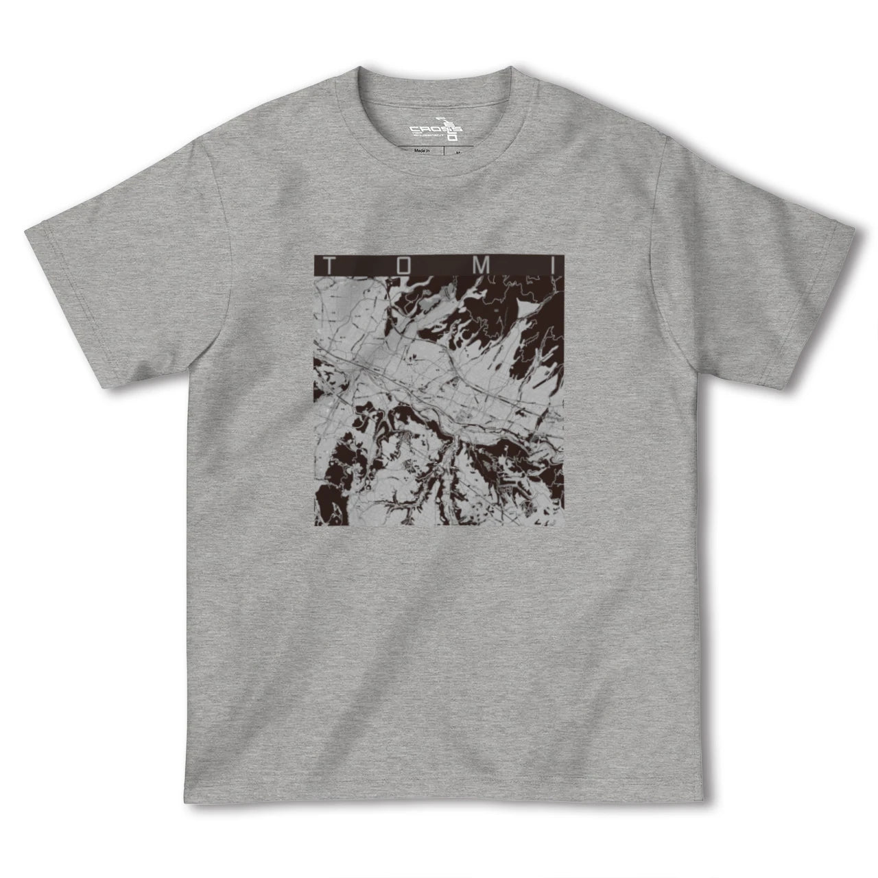 【東御(長野県)】地図柄ヘビーウェイトTシャツ