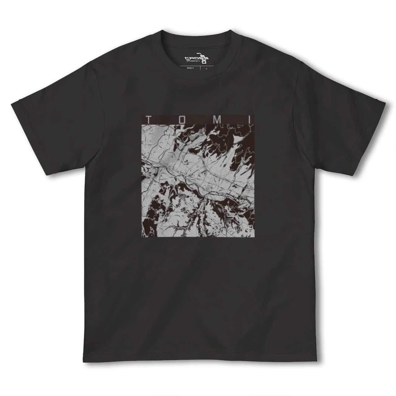 【東御(長野県)】地図柄ヘビーウェイトTシャツ