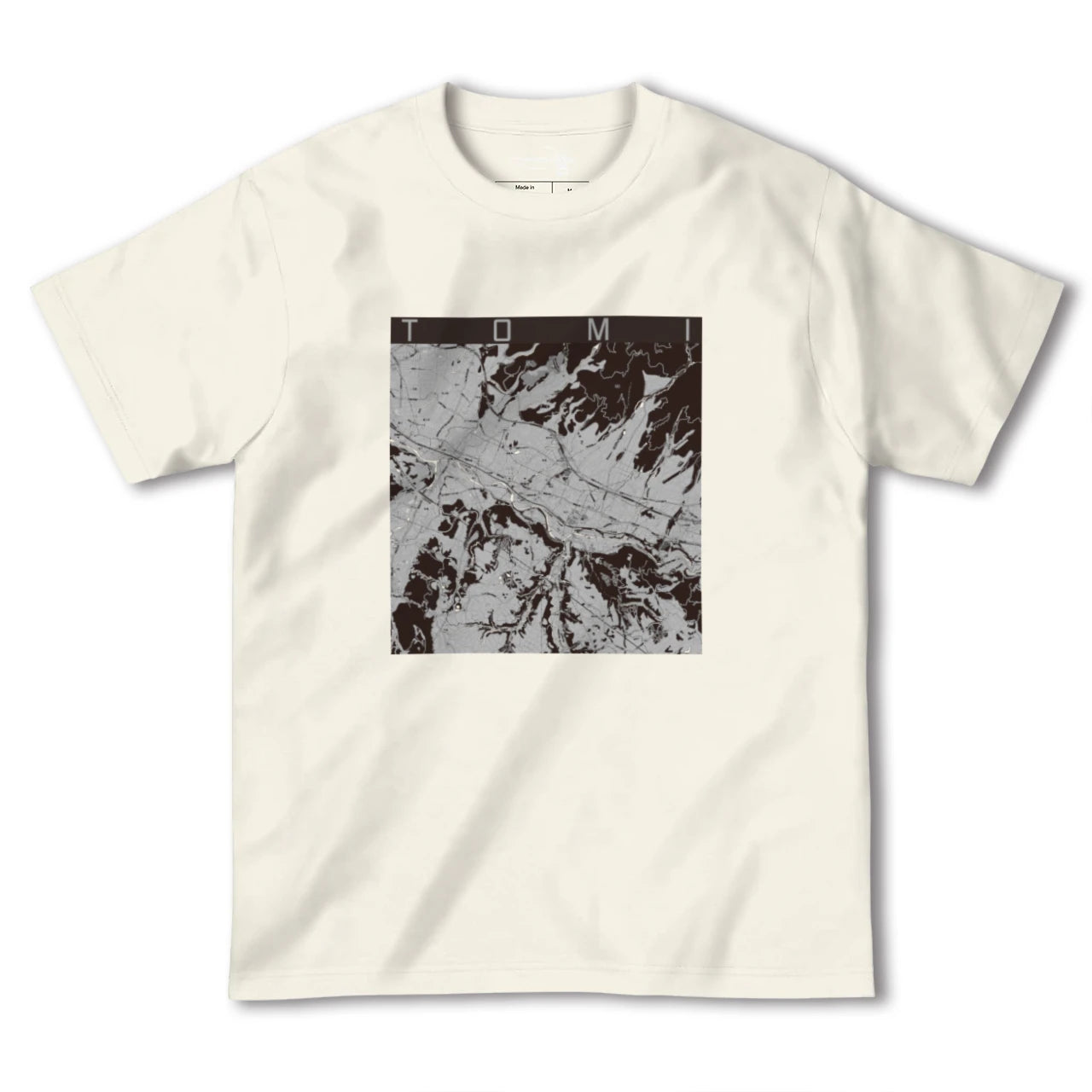【東御(長野県)】地図柄ヘビーウェイトTシャツ