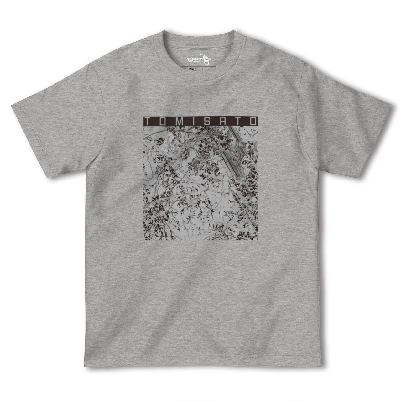 【富里(千葉県)】地図柄ヘビーウェイトTシャツ