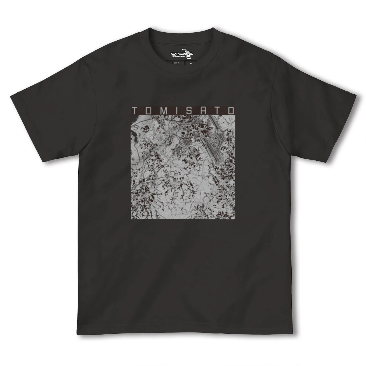 【富里(千葉県)】地図柄ヘビーウェイトTシャツ