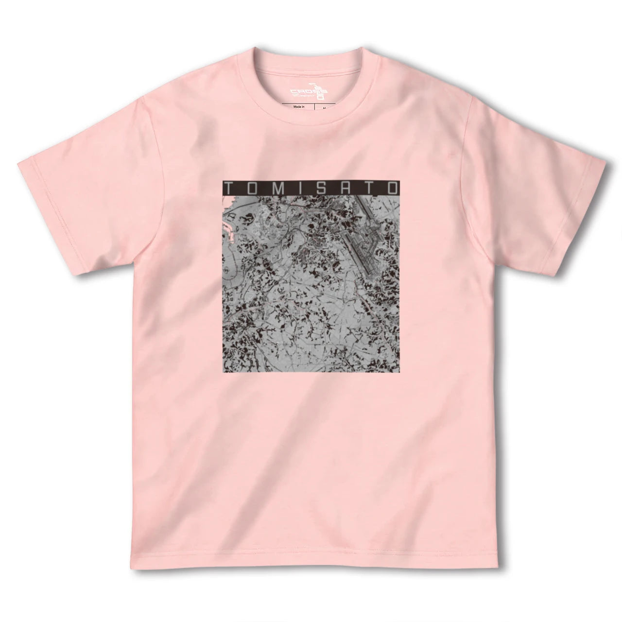 【富里(千葉県)】地図柄ヘビーウェイトTシャツ