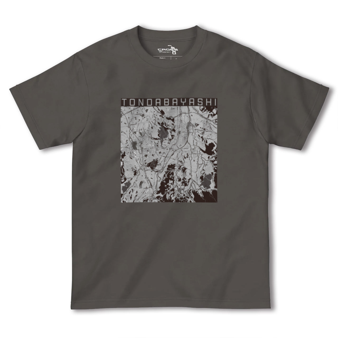 【富田林(大阪府)】地図柄ヘビーウェイトTシャツ