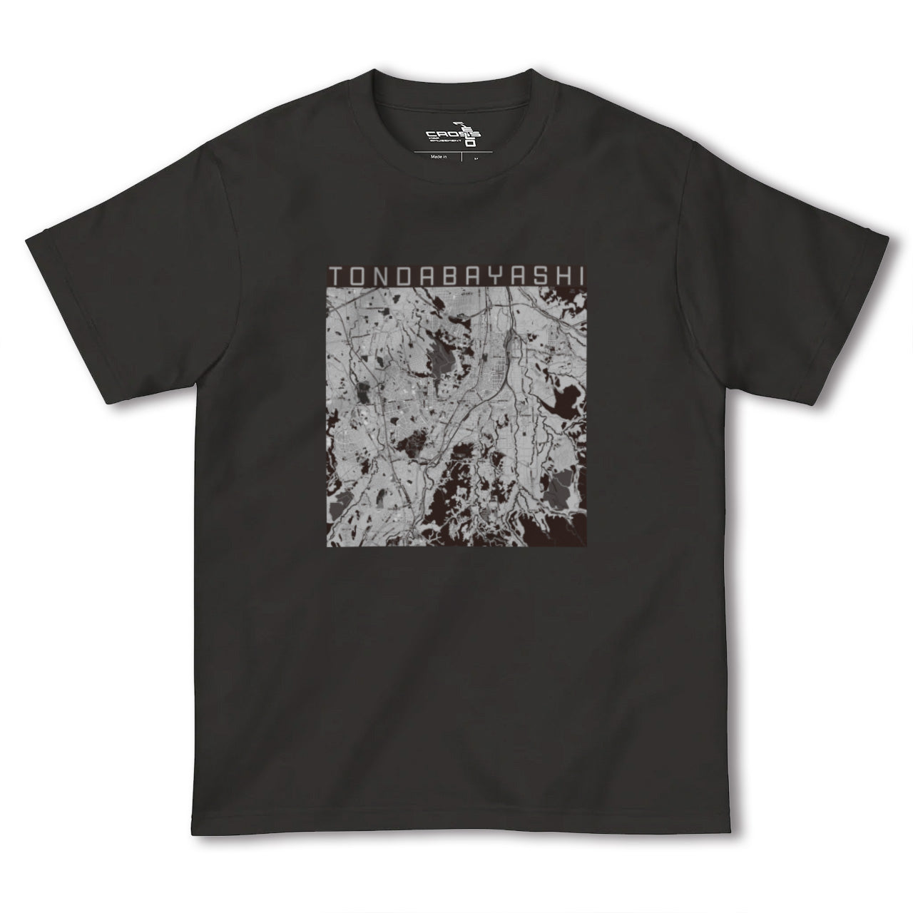【富田林(大阪府)】地図柄ヘビーウェイトTシャツ