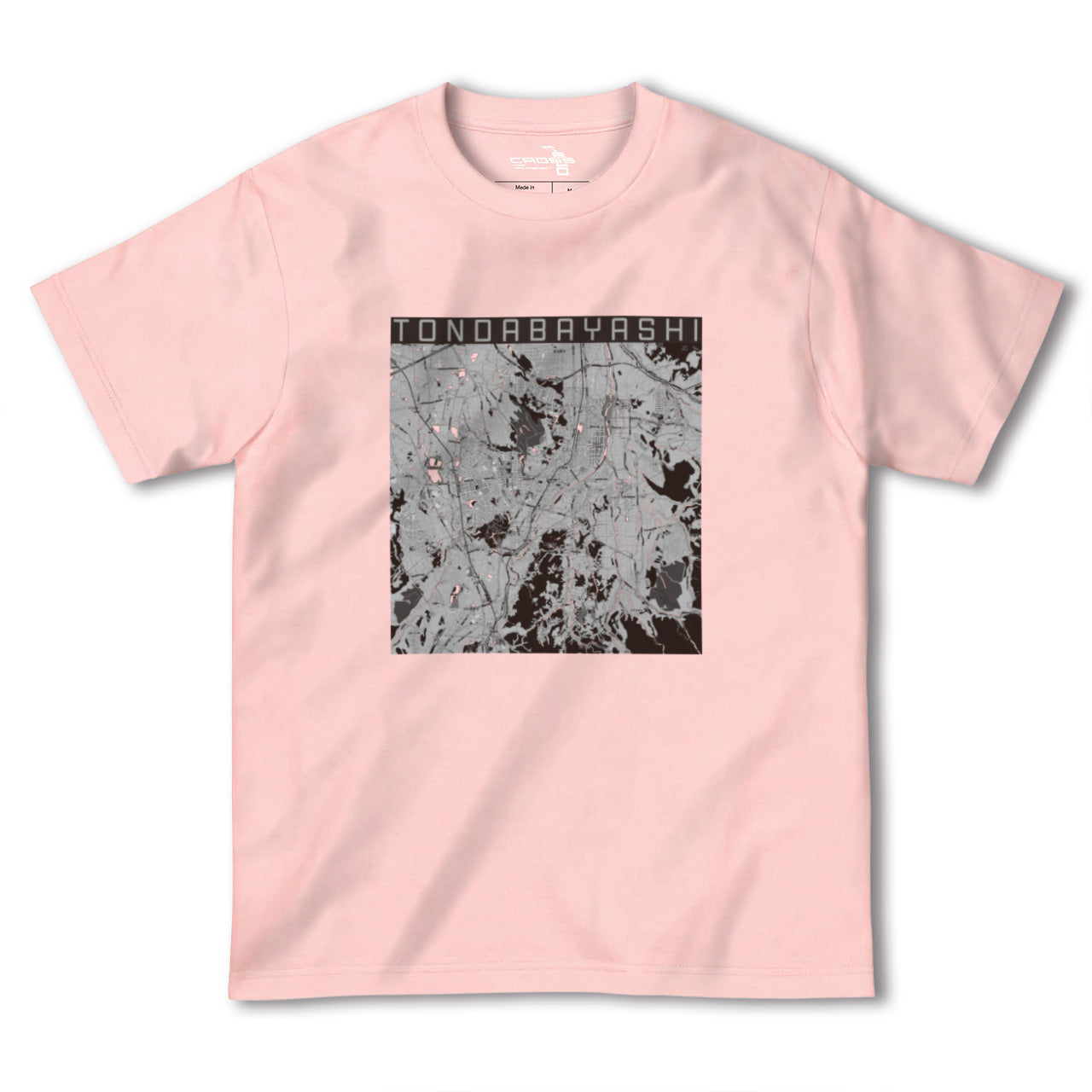 【富田林(大阪府)】地図柄ヘビーウェイトTシャツ