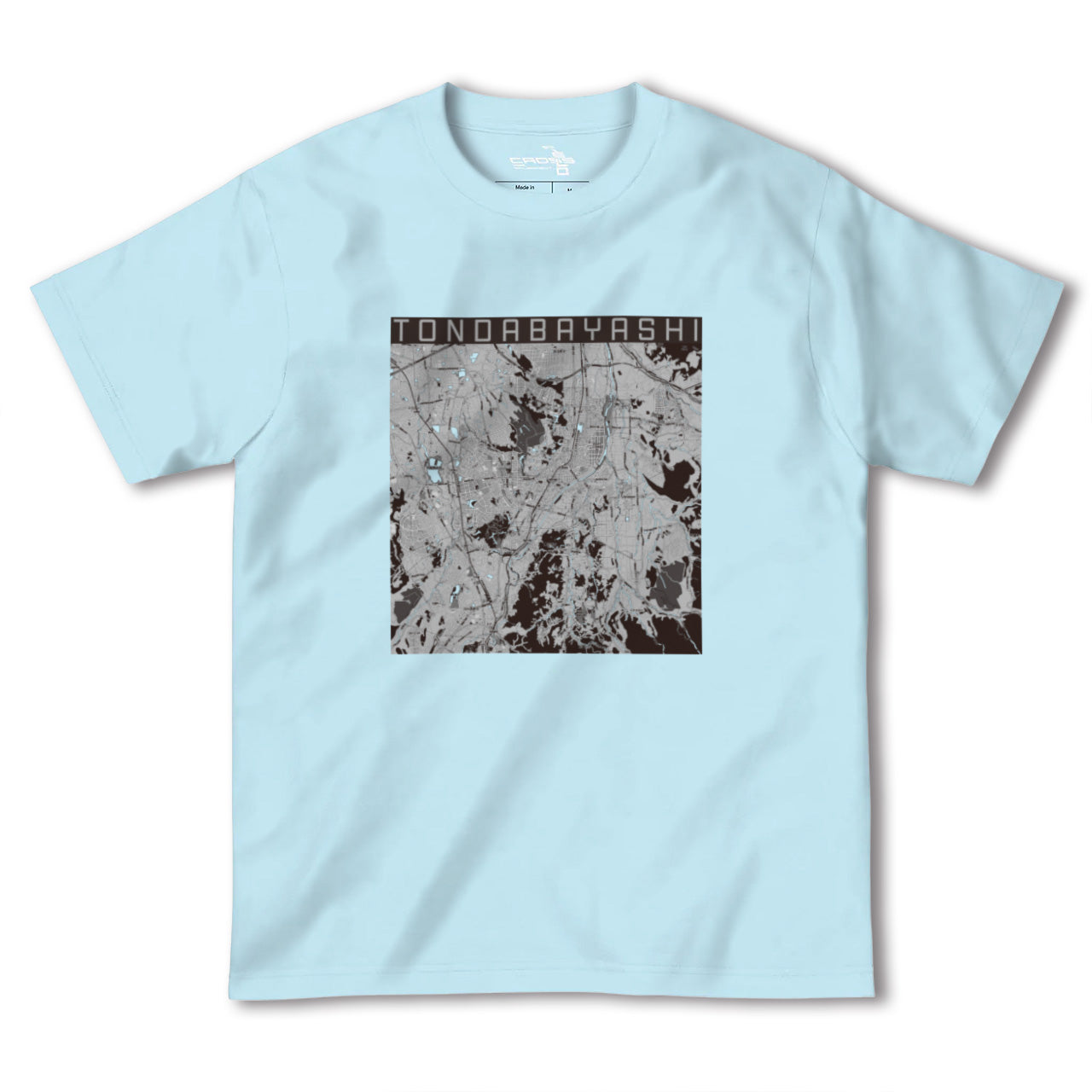 【富田林(大阪府)】地図柄ヘビーウェイトTシャツ