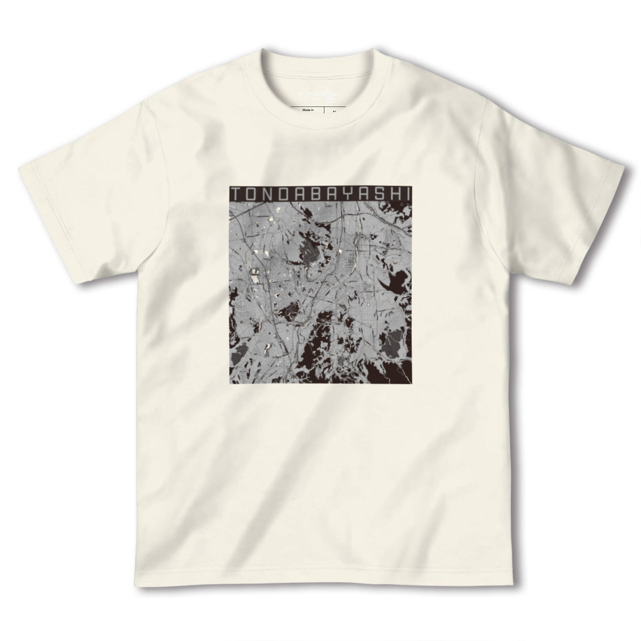 【富田林(大阪府)】地図柄ヘビーウェイトTシャツ