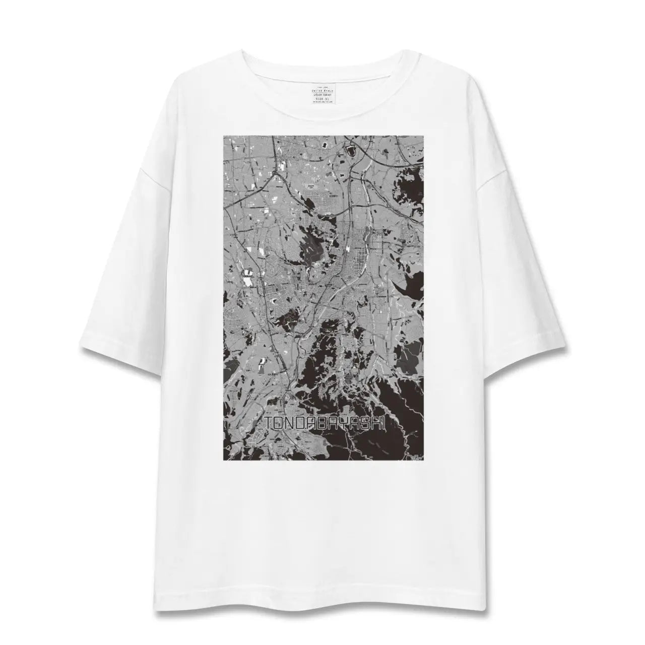 【富田林(大阪府)】地図柄ビッグシルエットTシャツ