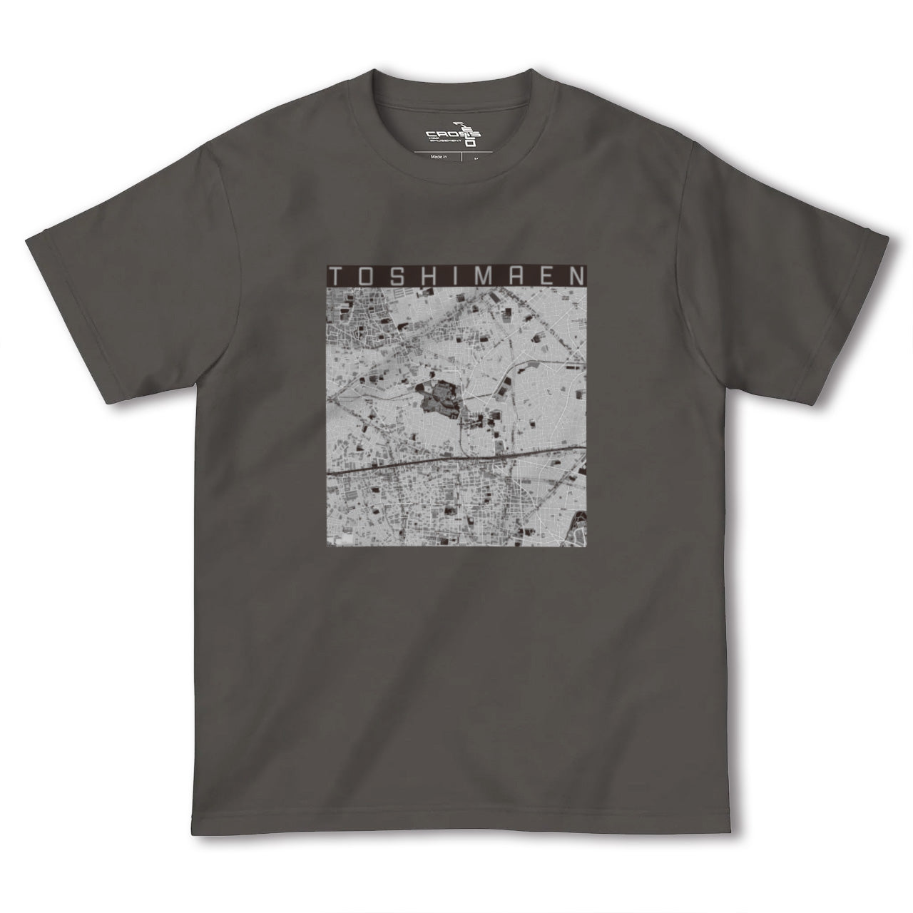 【豊島園(東京都)】地図柄ヘビーウェイトTシャツ