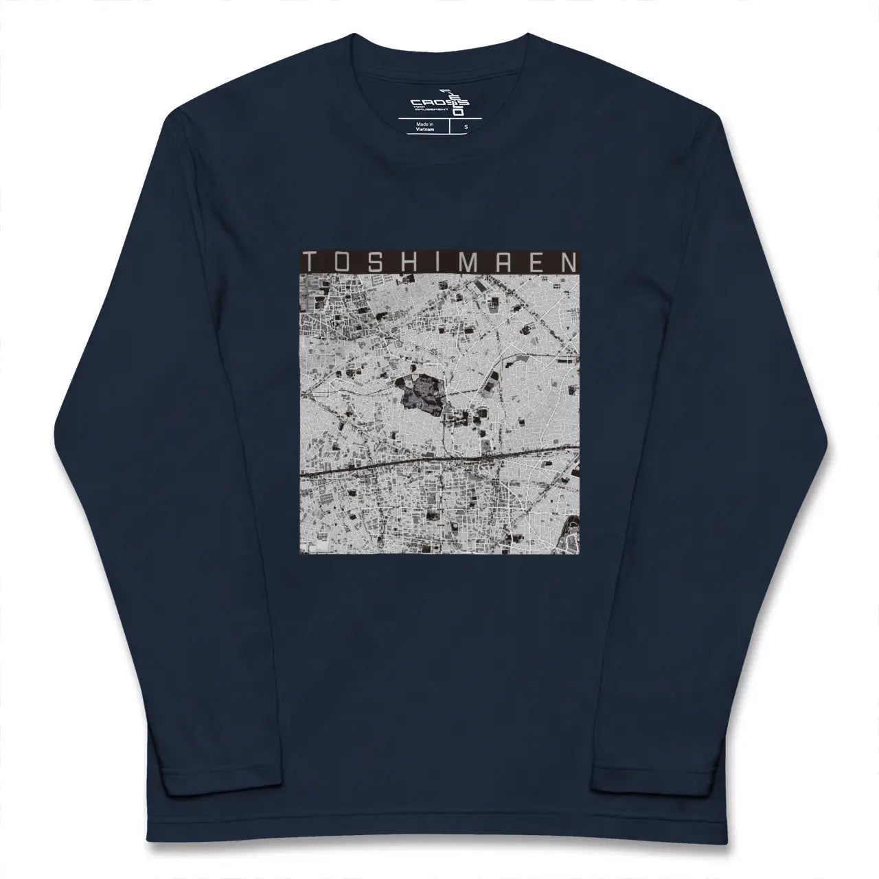 【豊島園(東京都)】地図柄ロングスリーブTシャツ