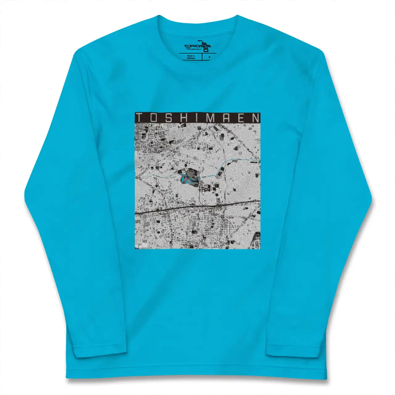 【豊島園(東京都)】地図柄ロングスリーブTシャツ