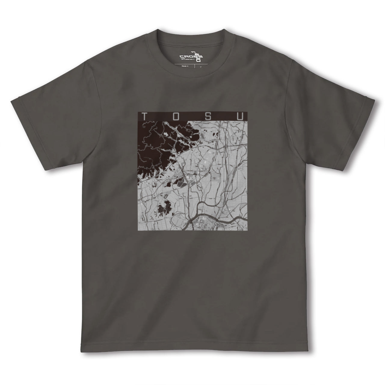 【鳥栖(佐賀県)】地図柄ヘビーウェイトTシャツ