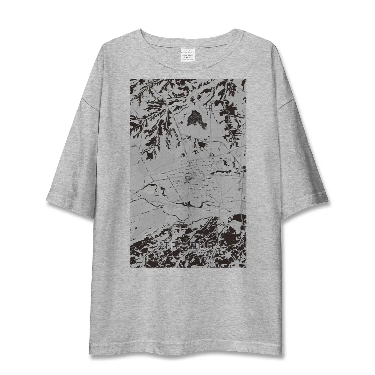 【十和田(青森県)】地図柄ビッグシルエットTシャツ