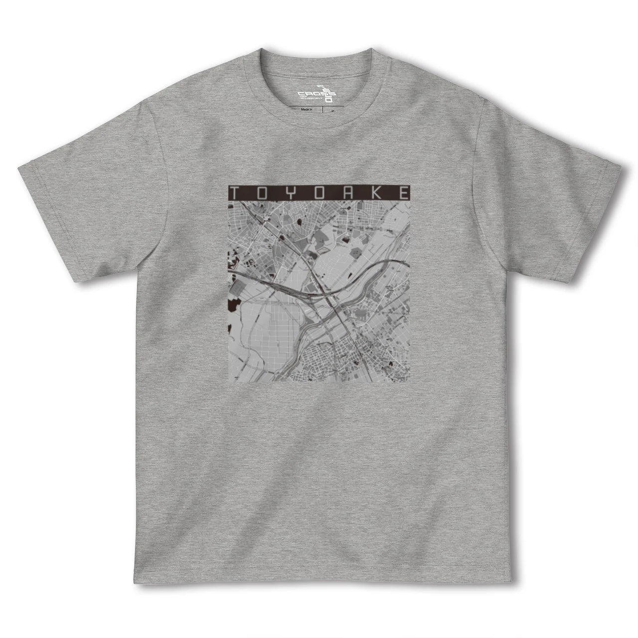 【豊明(愛知県)】地図柄ヘビーウェイトTシャツ