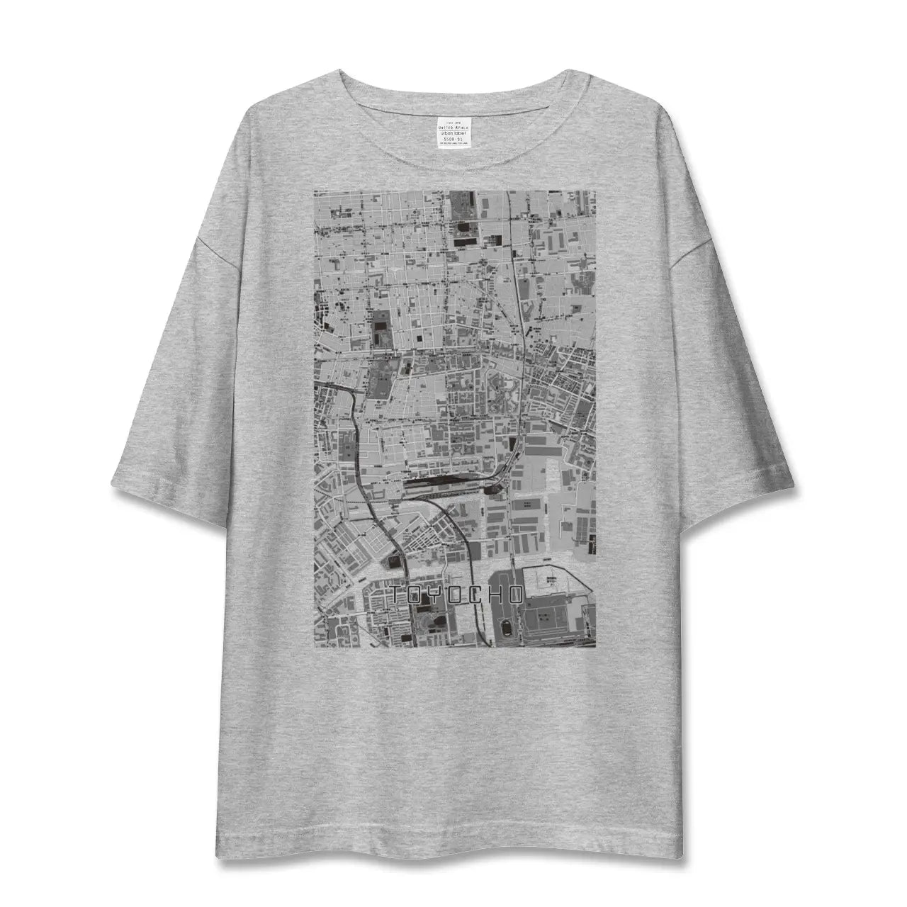 【東陽町(東京都)】地図柄ビッグシルエットTシャツ