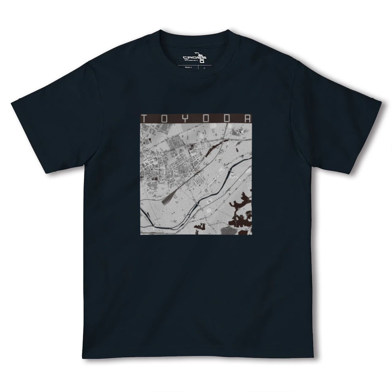 【豊田(東京都)】地図柄ヘビーウェイトTシャツ