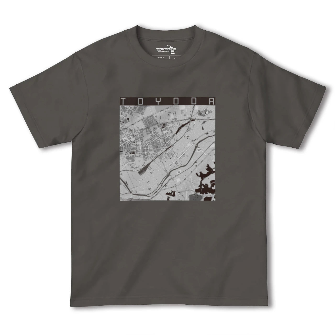 【豊田(東京都)】地図柄ヘビーウェイトTシャツ