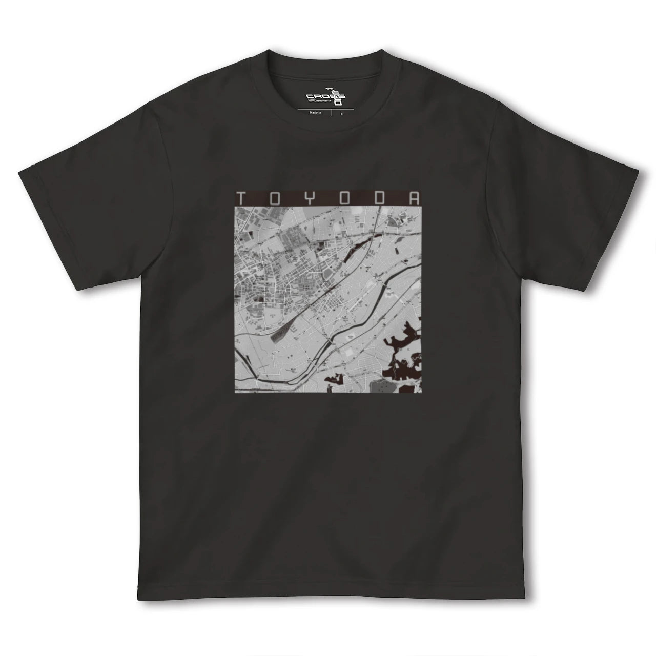 【豊田(東京都)】地図柄ヘビーウェイトTシャツ