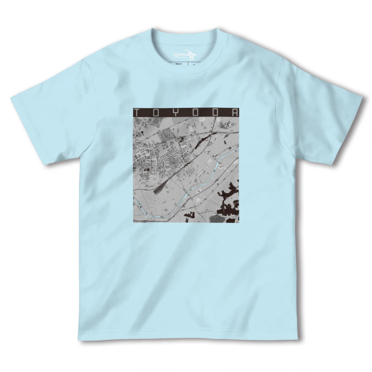 【豊田(東京都)】地図柄ヘビーウェイトTシャツ