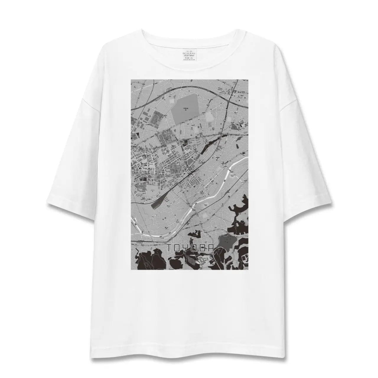 【豊田(東京都)】地図柄ビッグシルエットTシャツ